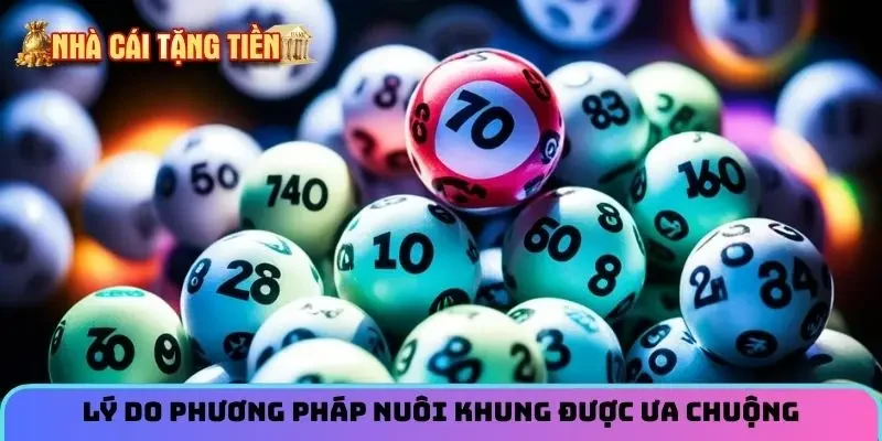 Lý do phương pháp nuôi khung được ưa chuộng